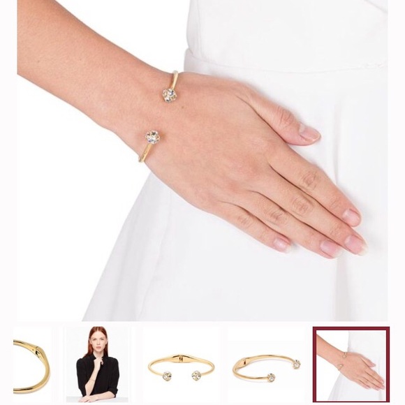 Kate Spade Lady Marmalade Open Cuff Bracelet. - Picture 7 of 7